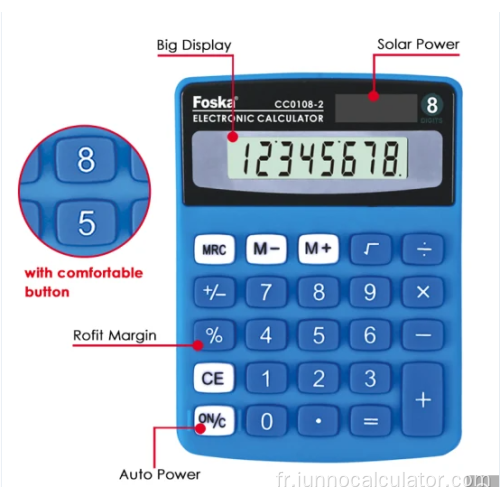 Calculatrice Super Large à Double Mémoire